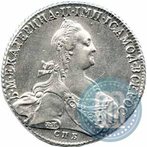Picture 1 rouble 1774 year СПБ-ФЛ 