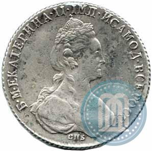 Picture 1 rouble 1780 year СПБ-ИЗ 