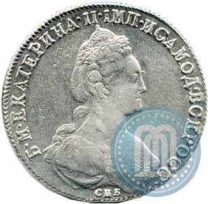 Picture 1 rouble 1782 year СПБ-ИЗ 
