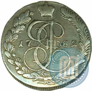 Фото 5 копеек 1782 года КМ 