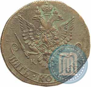 Picture 5 kopecks 1782 year КМ 