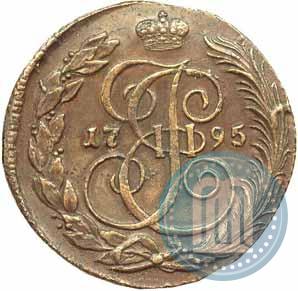 Фото 5 копеек 1795 года КМ 
