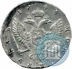 Picture 1 rouble 1744 year ММД 