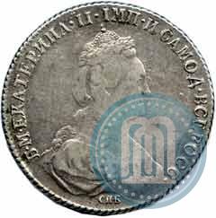 Picture 1 rouble 1777 year СПБ-ФЛ 