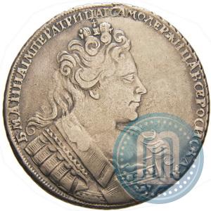 Picture 1 rouble 1731 year  