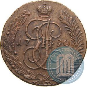 Picture 5 kopecks 1790 year АМ 