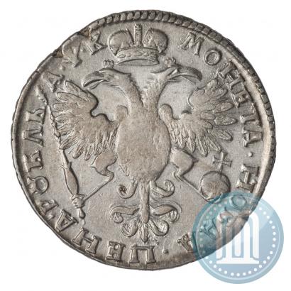 Фото 1 рубль 1720 года  "Портрет в латах"