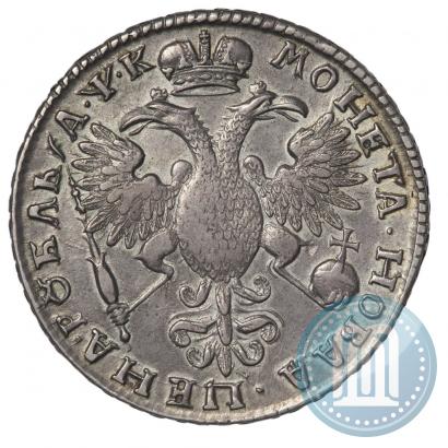 Фото 1 рубль 1720 года  "Портрет в латах"