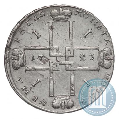 Picture 1 rouble 1723 year OK "Portrait with ermine mantle"