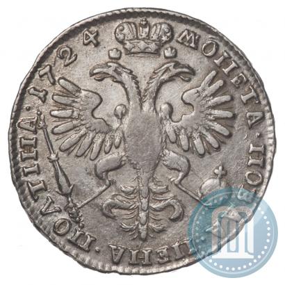 Picture Poltina 1724 year  "Portrait in ancient armour"