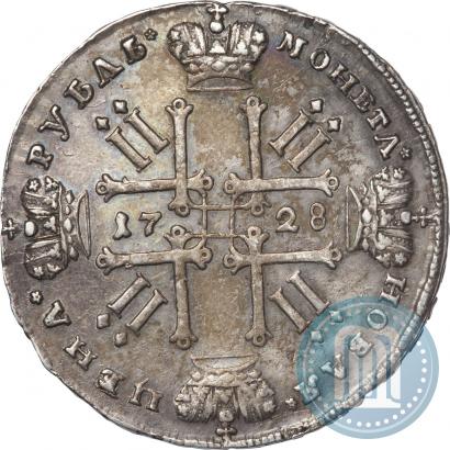 Picture 1 rouble 1728 year  "Type of 1728"