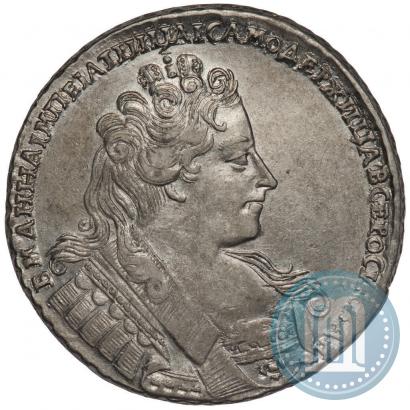 Фото 1 рубль 1732 года  