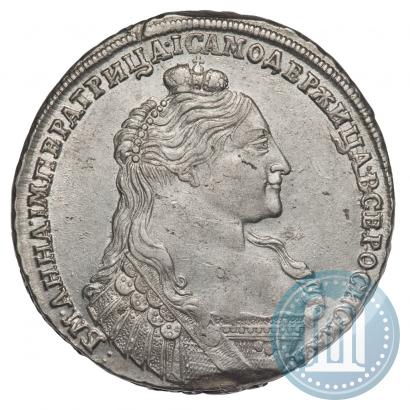 Picture 1 rouble 1737 year  "Type of 1735"