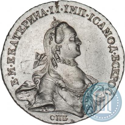 Picture 1 rouble 1762 year СПБ-НК 