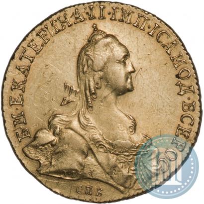 Picture 10 roubles 1767 year СПБ 