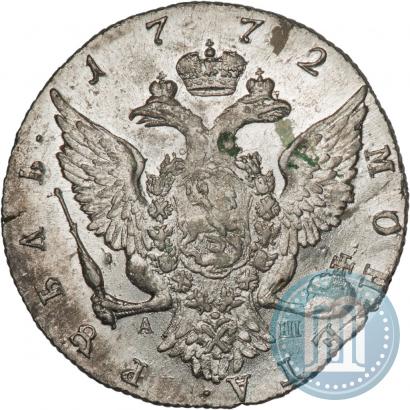 Фото 1 рубль 1772 года СПБ-АШ 