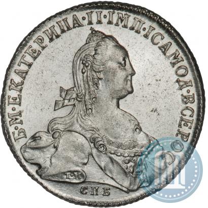 Picture 1 rouble 1774 year СПБ-ФЛ 