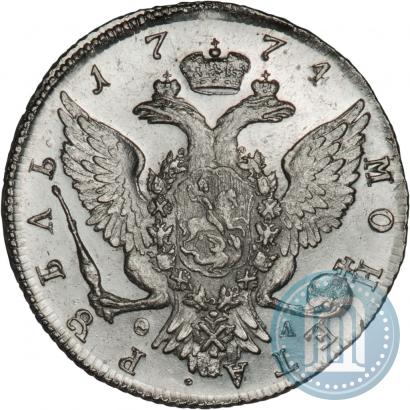 Picture 1 rouble 1774 year СПБ-ФЛ 