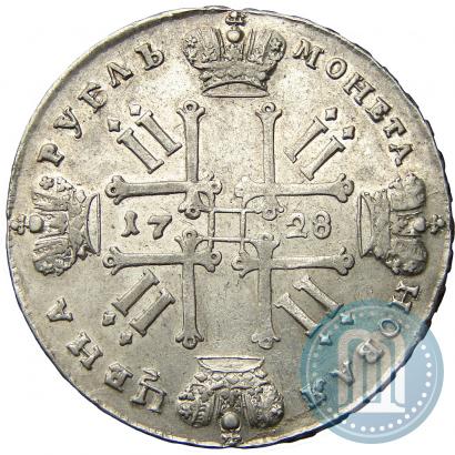 Фото 1 рубль 1728 года  "Тип 1728"