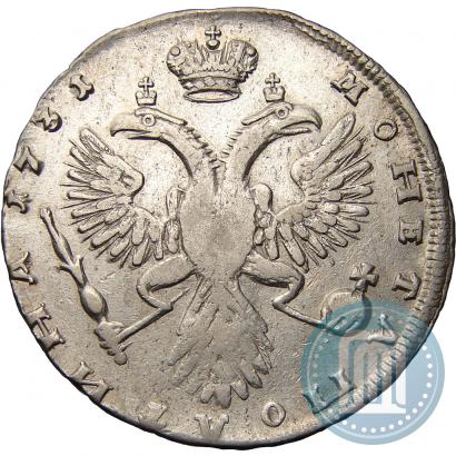 Фото Полтина 1731 года  