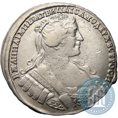 Фото Полтина 1733 года  