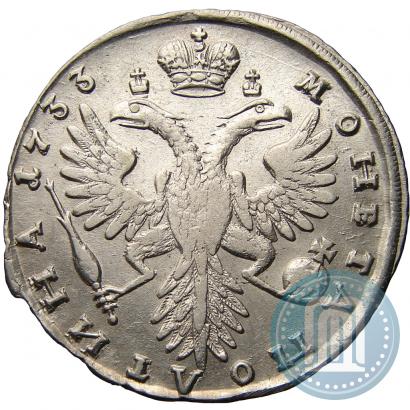 Фото Полтина 1733 года  