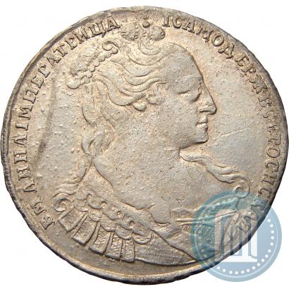 Picture Poltina 1734 year  "Type of 1734"