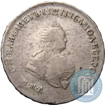 Фото Полтина 1749 года ММД 