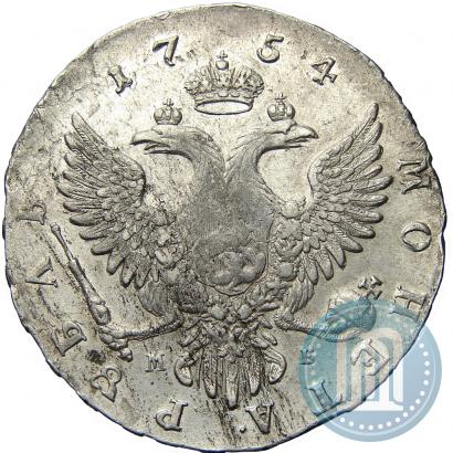 Picture 1 rouble 1754 year ММД-МБ 