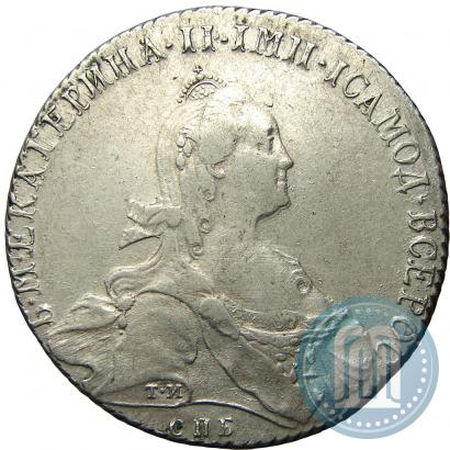 Фото 1 рубль 1772 года СПБ-ЯЧ-Т.И. 