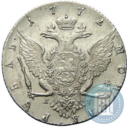 Фото 1 рубль 1772 года СПБ-ЯЧ-Т.И. 