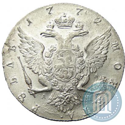 Picture 1 rouble 1772 year СПБ-АШ 