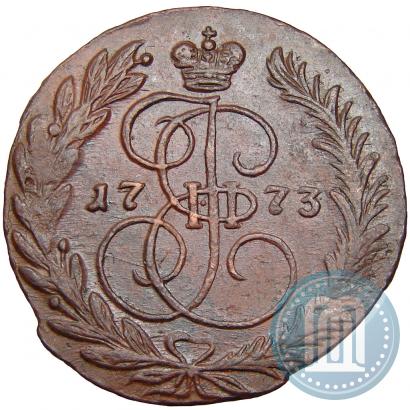 Фото 2 копейки 1773 года ЕМ 