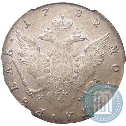 Picture 1 rouble 1782 year СПБ-ИЗ 