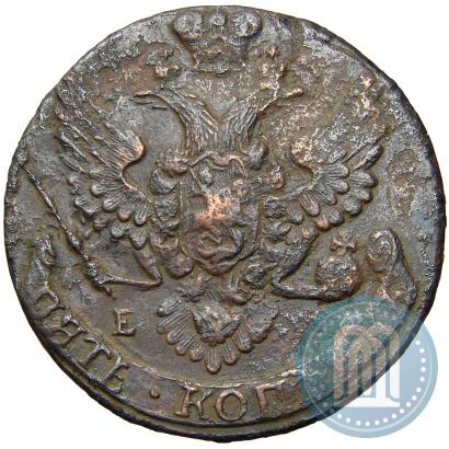 Picture 5 kopecks 1788 year ЕМ 