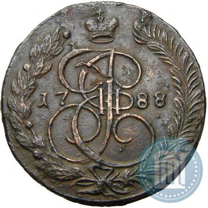 Picture 5 kopecks 1788 year ЕМ 