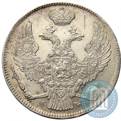 Picture 30 kopecks - 2 złotych 1838 year MW 
