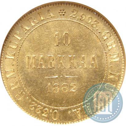 Picture 10 markkaa 1882 year S 