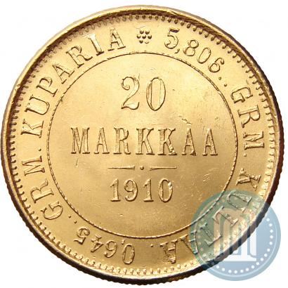Picture 20 markkaa 1910 year L 