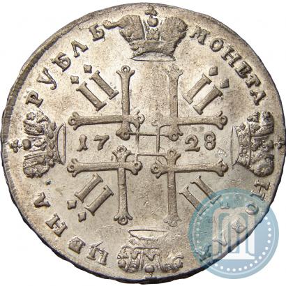 Фото 1 рубль 1728 года  "Тип 1728"