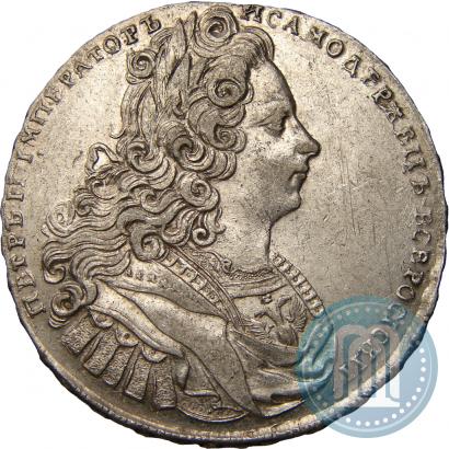 Фото 1 рубль 1728 года  "Тип 1727"