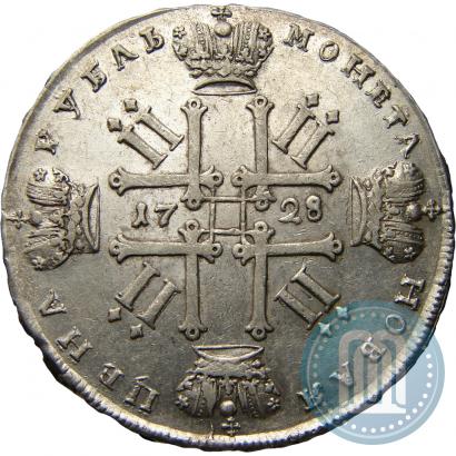 Фото 1 рубль 1728 года  "Тип 1728"