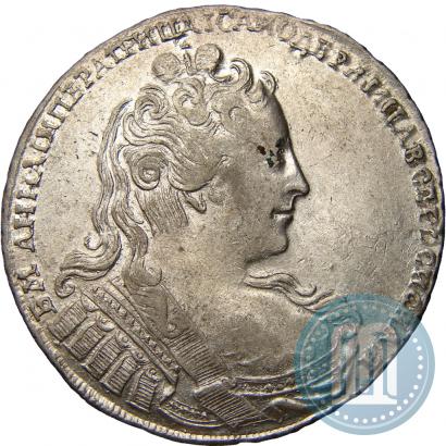 Фото 1 рубль 1730 года  