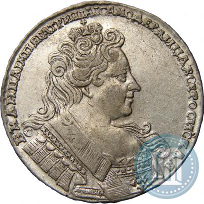 Picture 1 rouble 1731 year  