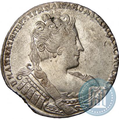 Фото 1 рубль 1733 года  