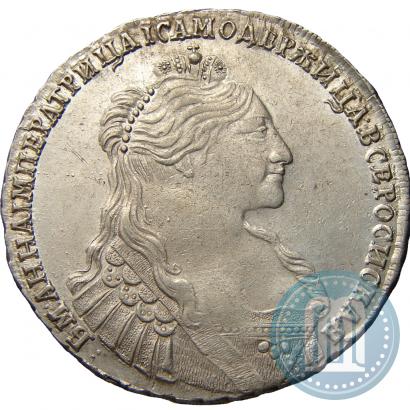 Фото 1 рубль 1735 года  