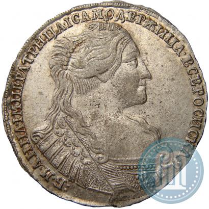 Фото Полтина 1735 года  
