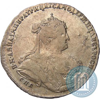 Фото Полтина 1738 года СПБ "Петербургский тип"