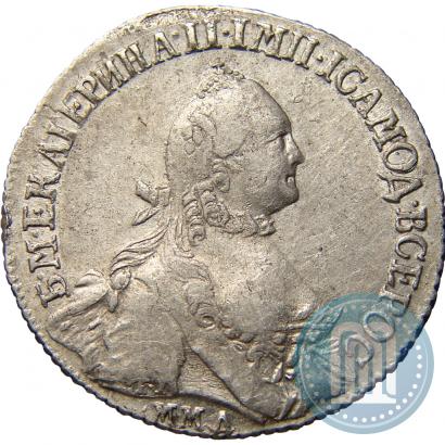 Фото Полуполтинник 1765 года ММД-EI-Т.I. 