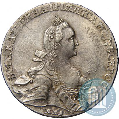 Фото 1 рубль 1768 года ММД-EI 